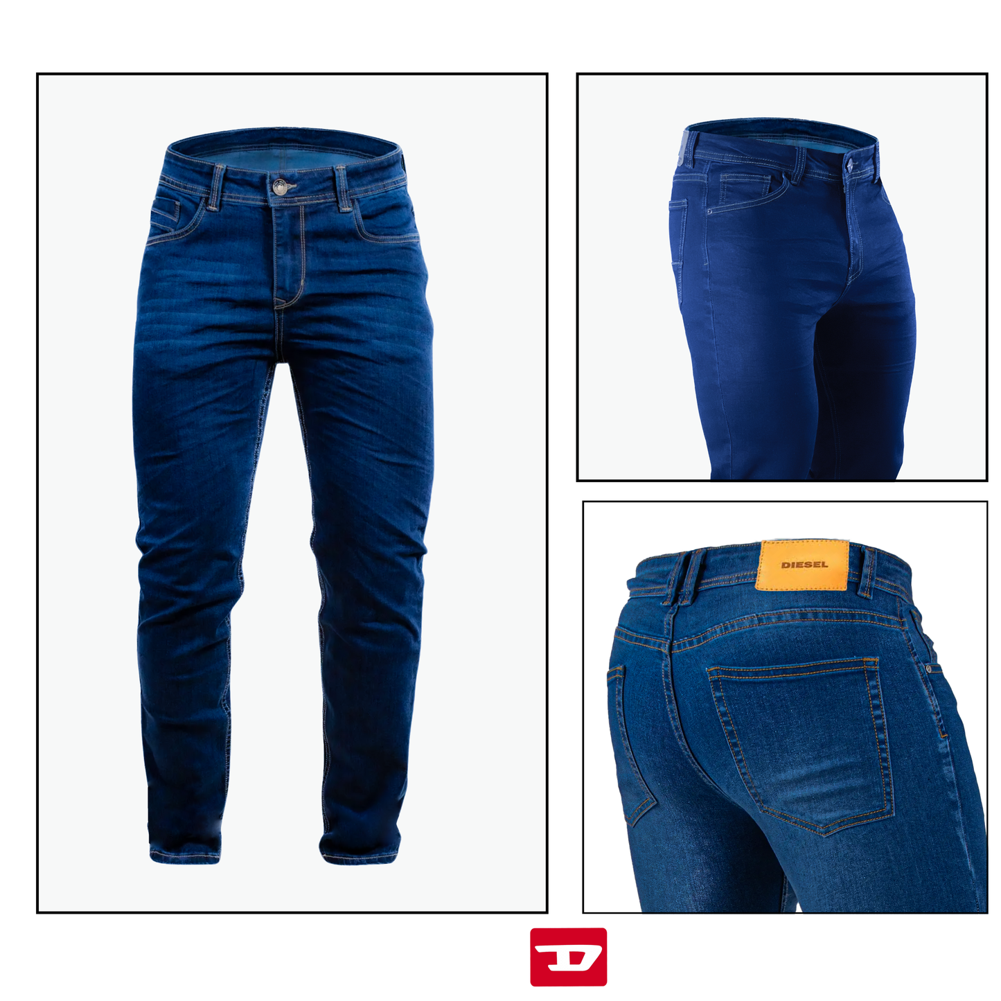 PACK X3 JEANS DIESSEL MODA